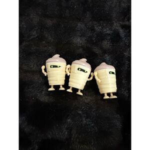 Wendys Frosty Frights 2025 X 3 Chocolate action Figures
